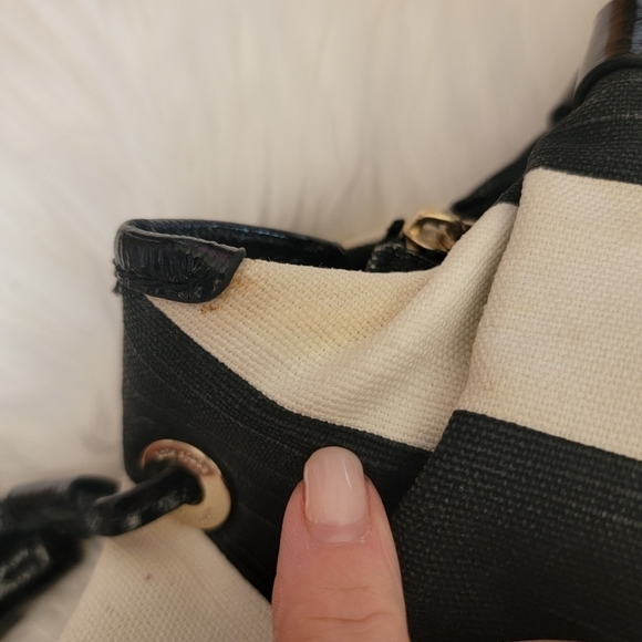 Kate Spade Cambridge Stevie Striped Bag - Picture 7 of 11
